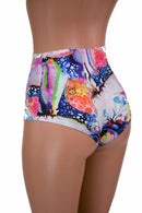 High Waist "Siren" Shorts - Coquetry Clothing