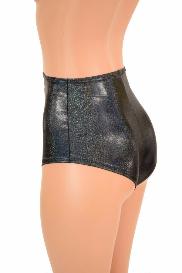 XS Ready to Ship High Waist "Siren" Shorts - 4