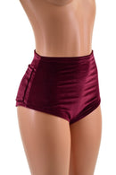 High Waist Siren Shorts with Back Pockets - Coquetry Clothing