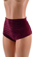 High Waist Siren Shorts with Back Pockets - Coquetry Clothing