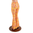 High Waist Solar Flares in "What the Floral" - Coquetry Clothing