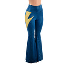 High Waist Solar Flares with Lightning Bolts - Coquetry Clothing