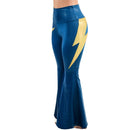 High Waist Solar Flares with Lightning Bolts - Coquetry Clothing