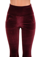 High Waist Solar Flares with Pockets - Coquetry Clothing