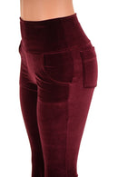 High Waist Solar Flares with Pockets - Coquetry Clothing