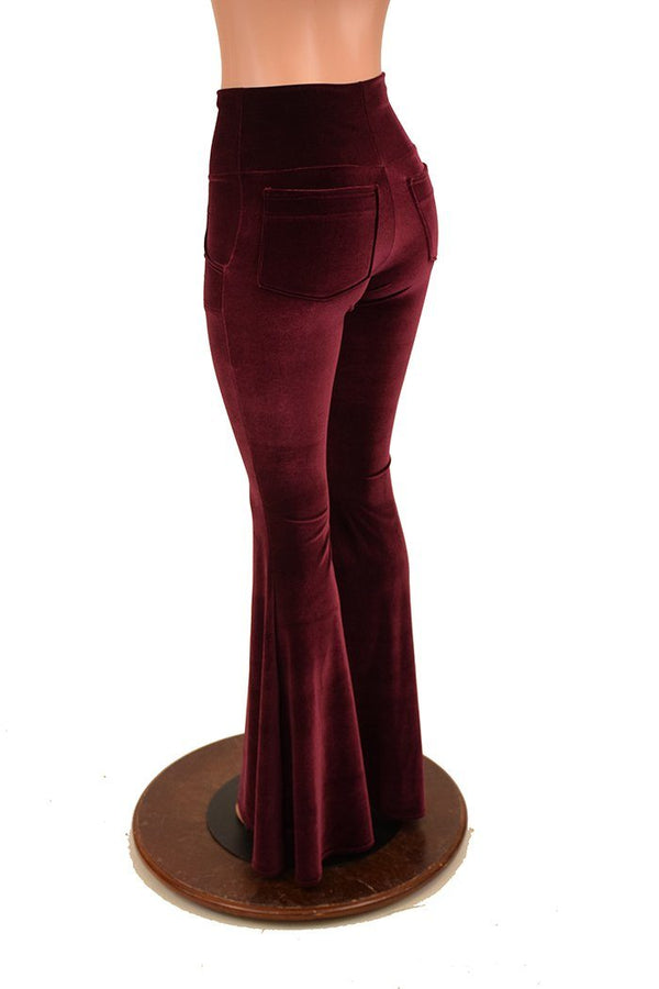 High Waist Solar Flares with Pockets - 11