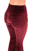 High Waist Solar Flares with Pockets - Coquetry Clothing