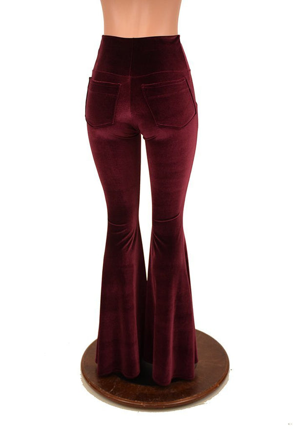 High Waist Solar Flares with Pockets - 10