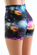 High Waist Space Shorts - Coquetry Clothing