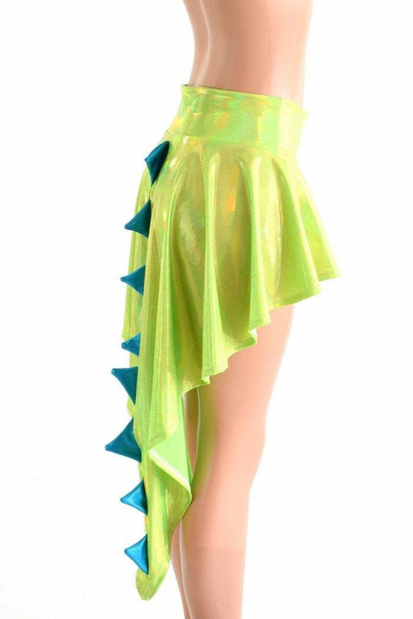 Holographic Dragon Tail Skirt - Coquetry Clothing