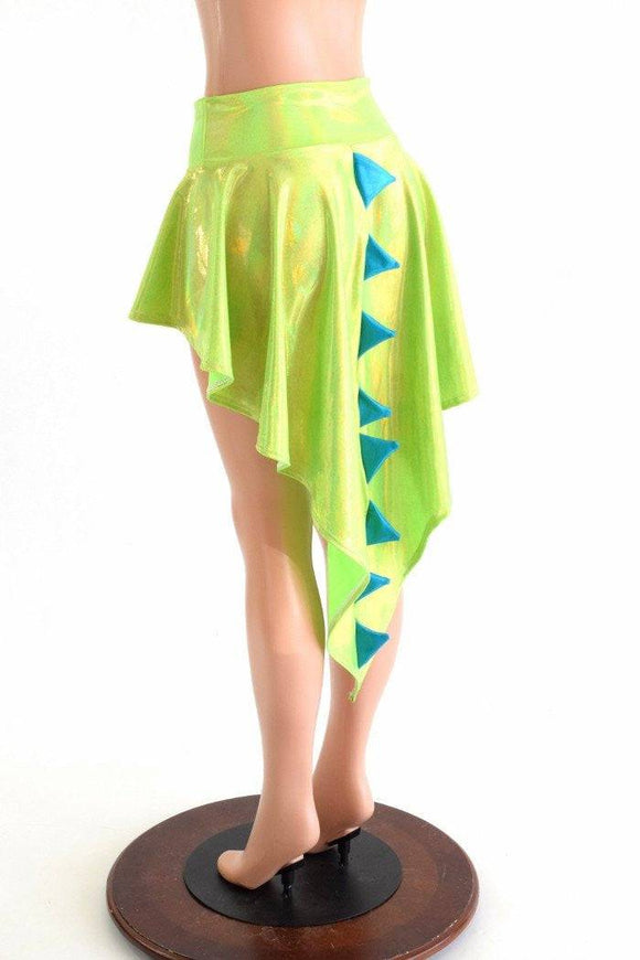 Holographic Dragon Tail Skirt - Coquetry Clothing