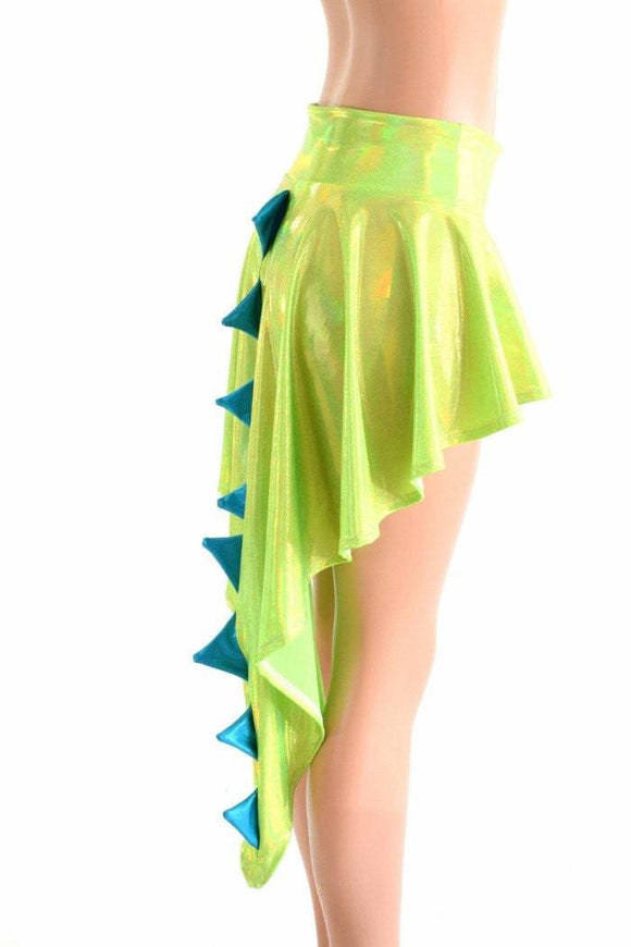 Holographic Dragon Tail Skirt - Coquetry Clothing