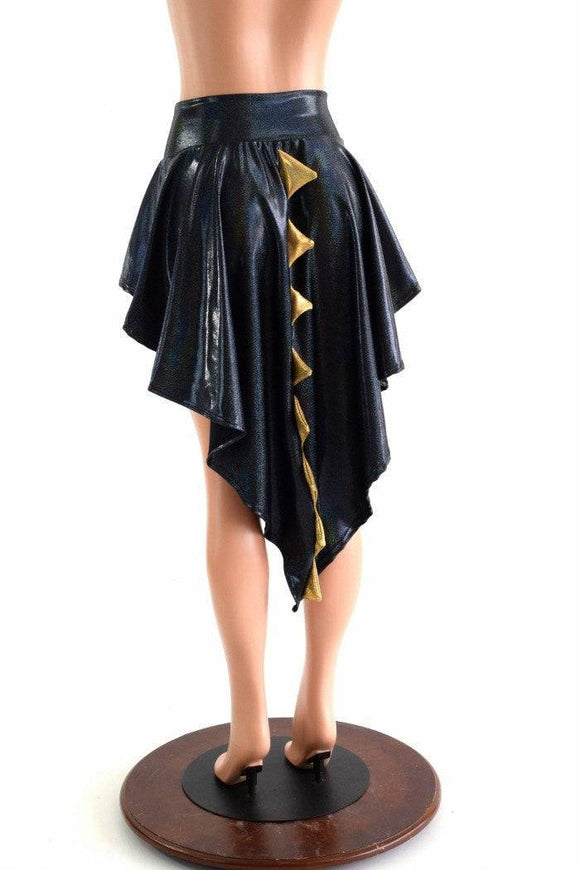 Holographic Dragon Tail Skirt - Coquetry Clothing