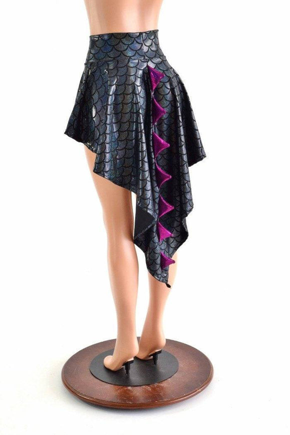 Holographic Dragon Tail Skirt - Coquetry Clothing