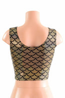 Holographic Mermaid Tank Crop - Coquetry Clothing