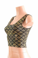 Holographic Mermaid Tank Crop - Coquetry Clothing