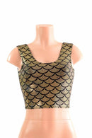 Holographic Mermaid Tank Crop - Coquetry Clothing