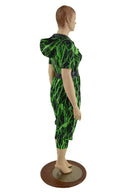 Hooded Drop Crotch Jumpsuit - Coquetry Clothing