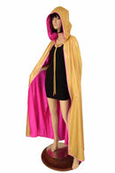 Hooded Holographic Festival Cape - Coquetry Clothing