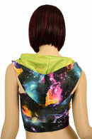 Hooded Lace Up Top - Coquetry Clothing