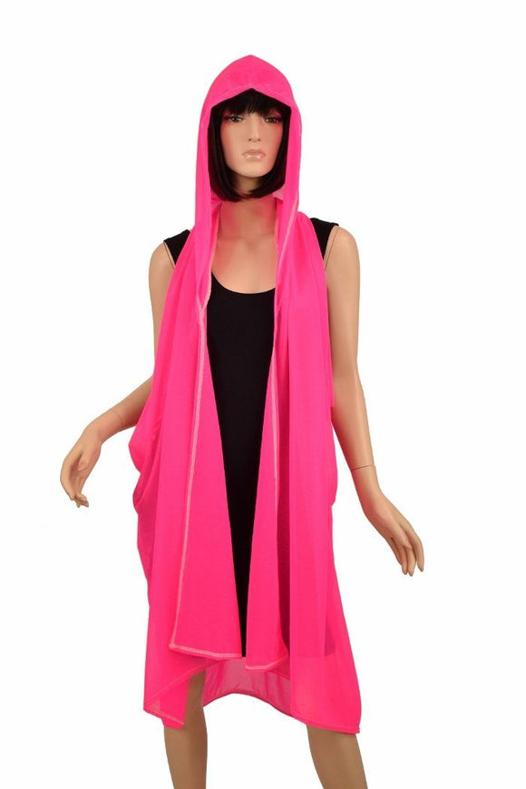 Hooded Racerback Capelette - Coquetry Clothing