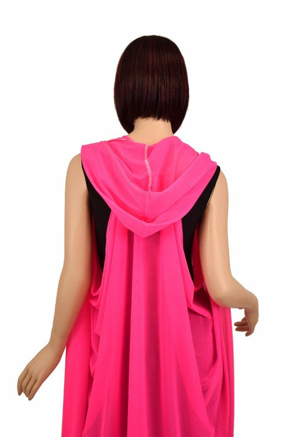 Hooded Racerback Capelette - Coquetry Clothing
