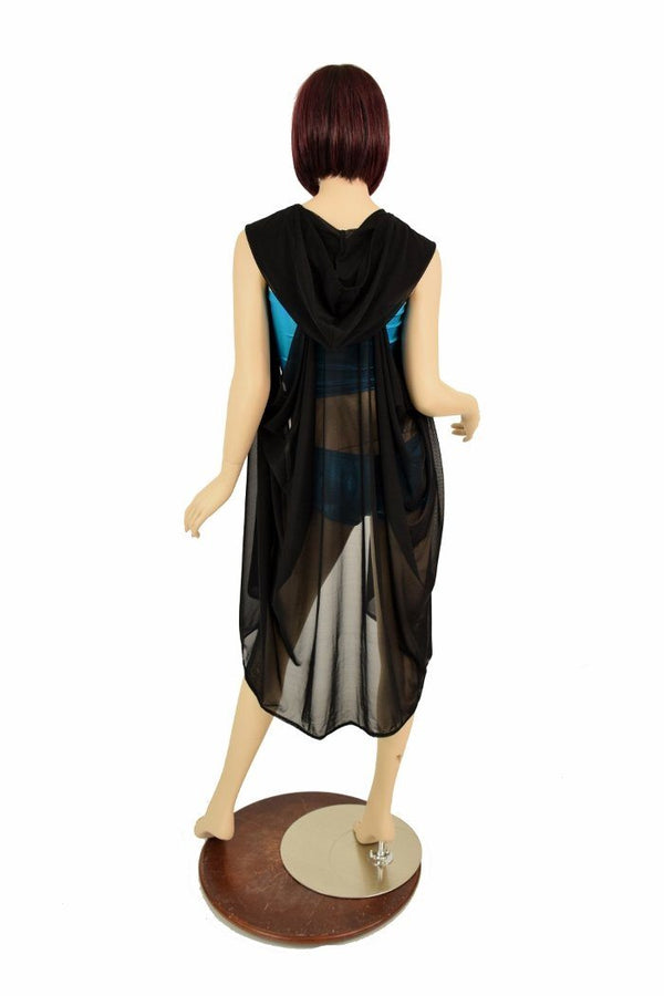 Hooded Racerback Capelette - 4