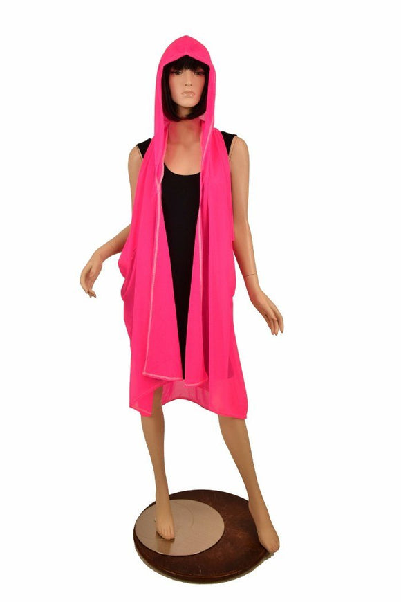 Hooded Racerback Capelette - Coquetry Clothing
