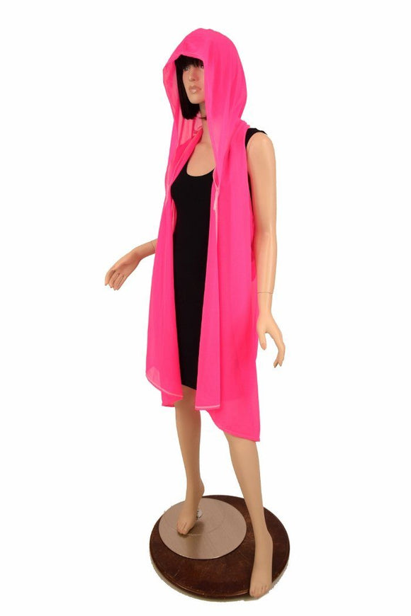 Hooded Racerback Capelette - Coquetry Clothing