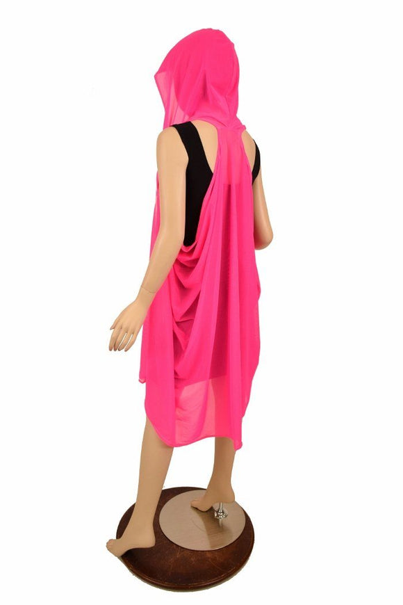 Hooded Racerback Capelette - Coquetry Clothing