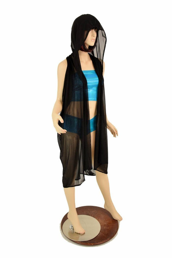 Hooded Racerback Capelette - 2