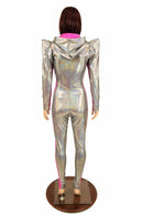 Hooded Side Panel Catsuit - Coquetry Clothing