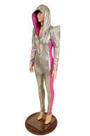 Hooded Side Panel Catsuit - Coquetry Clothing