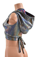 Hooded Wrap & Tie Top - Coquetry Clothing