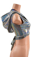 Hooded Wrap & Tie Top - Coquetry Clothing