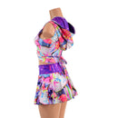 Hooded Wrap & Tie Top and Culotte Set - Coquetry Clothing