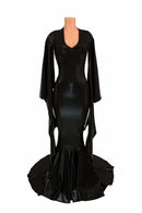 Incubus Sleeve Puddle Train Gown - Coquetry Clothing
