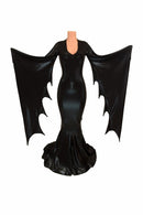 Incubus Sleeve Puddle Train Gown - Coquetry Clothing
