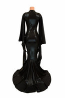 Incubus Sleeve Puddle Train Gown - Coquetry Clothing