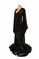 Incubus Sleeve Puddle Train Gown - Coquetry Clothing