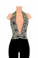 Josie Halter Bell Bottom Flare Catsuit - Coquetry Clothing