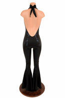 Josie Halter Bell Bottom Flare Catsuit - Coquetry Clothing