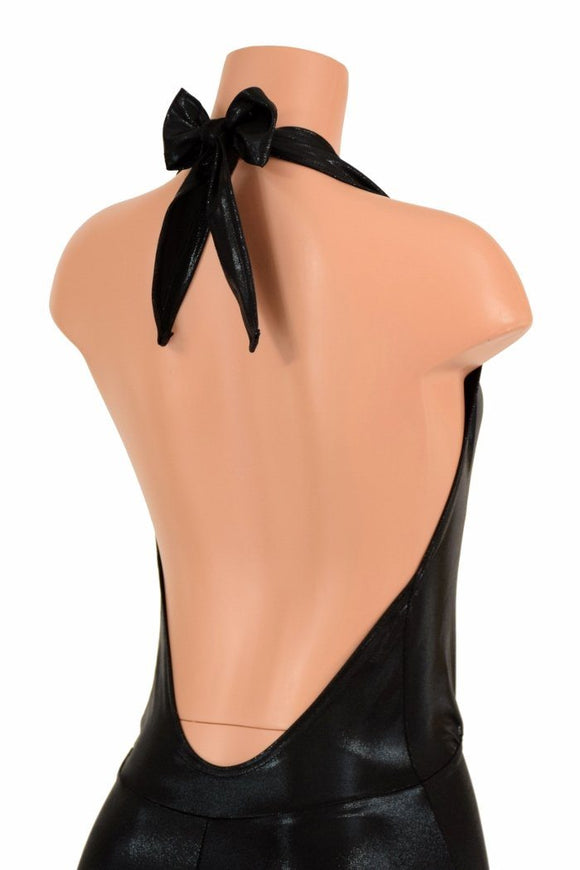 Josie Halter Bell Bottom Flare Catsuit - Coquetry Clothing
