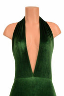 Josie Halter Bell Bottom Flare Catsuit - Coquetry Clothing