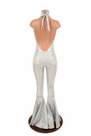 Josie Halter Bell Bottom Flare Catsuit - Coquetry Clothing