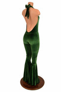 Josie Halter Bell Bottom Flare Catsuit - 2