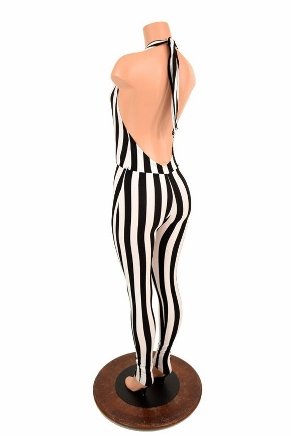 "Josie" Halter Top Catsuit - Coquetry Clothing