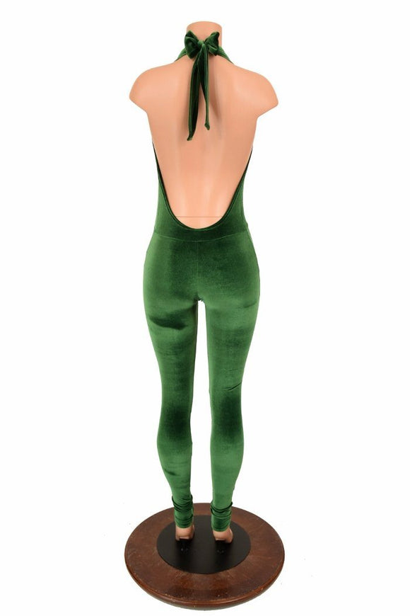 "Josie" Halter Top Catsuit - Coquetry Clothing