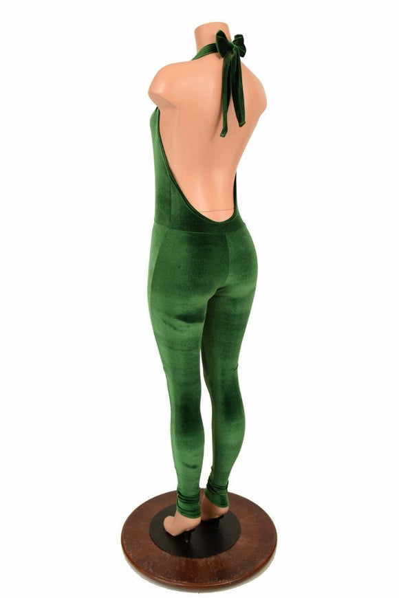"Josie" Halter Top Catsuit - Coquetry Clothing