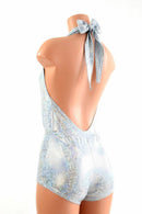 "Josie" Romper in Frostbite Shattered Glass - Coquetry Clothing